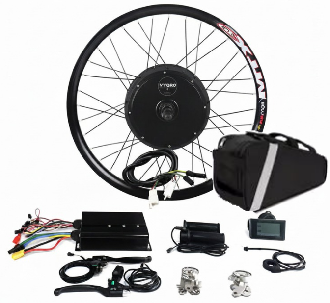 5000W E-Bike Conversion Kit Bundle – 72V 40Ah Battery