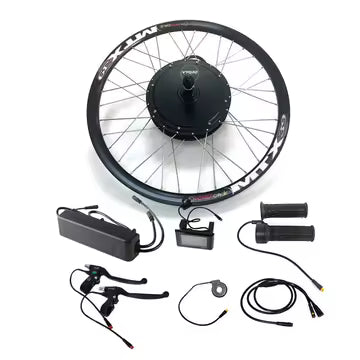 250W E-Bike Conversion Kit – Rear Hub Motor (WITH BATTERY!! ⚡)